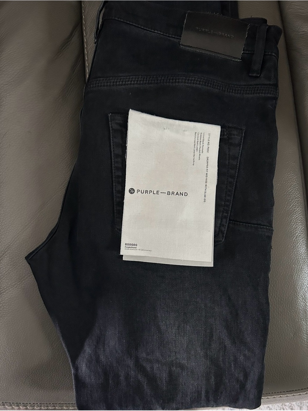 Purple Brand Men's Skinny Jeans in Black